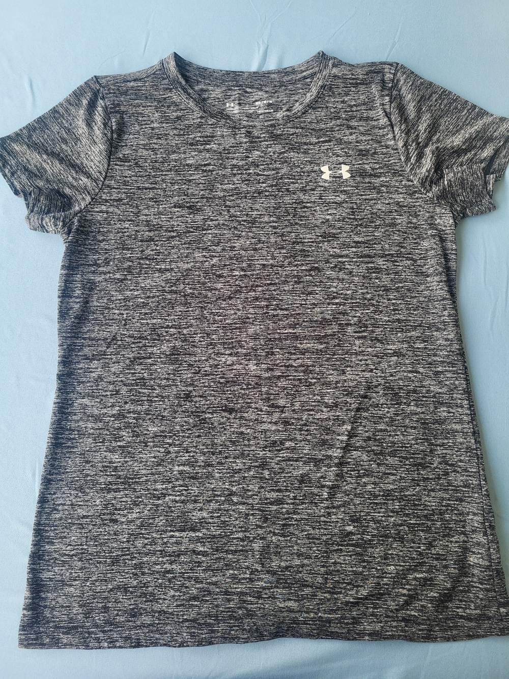 Under Armour Women's Grey Heather Short Sleeve Performance Tee